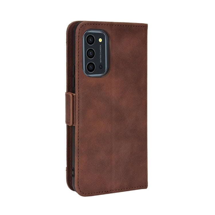 For Oukitel K9 Pro Skin Feel Calf Pattern Leather Phone Case(Brown)