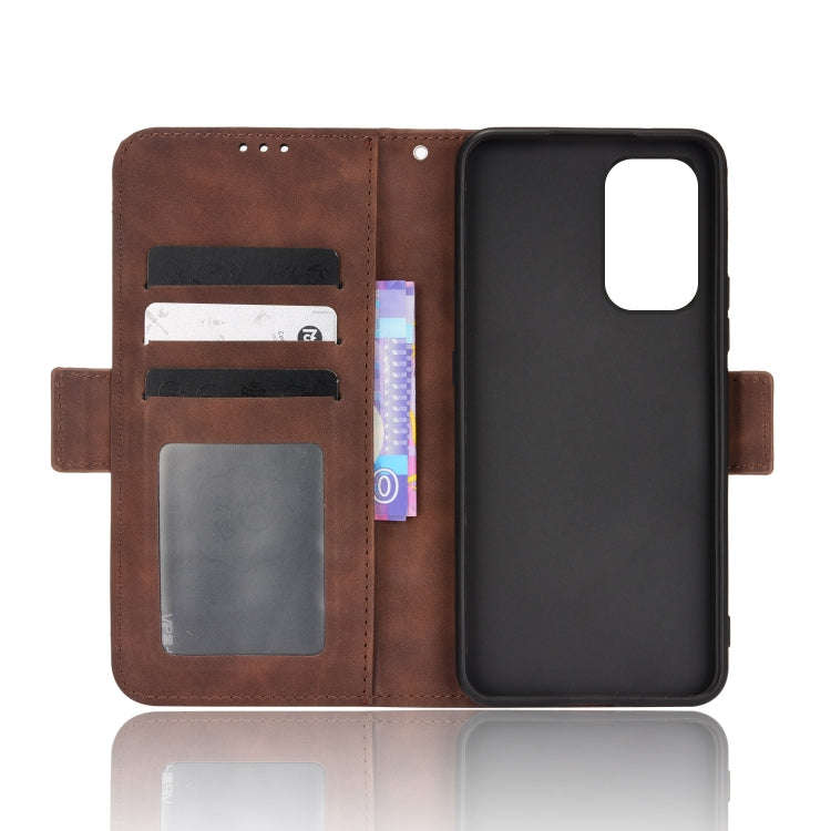 For Oukitel K9 Pro Skin Feel Calf Pattern Leather Phone Case(Brown)