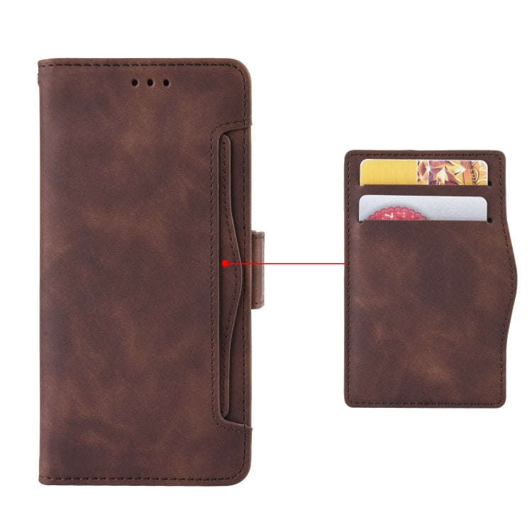For Oukitel K9 Pro Skin Feel Calf Pattern Leather Phone Case(Brown)