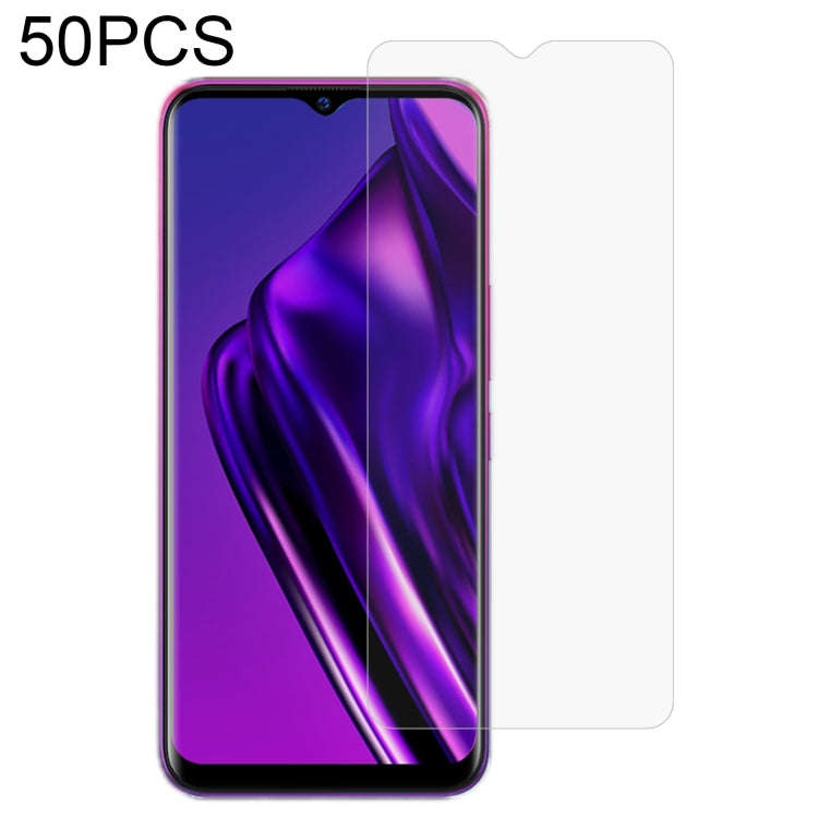 50 PCS 0.26mm 9H 2.5D Tempered Glass Film For Itel P36