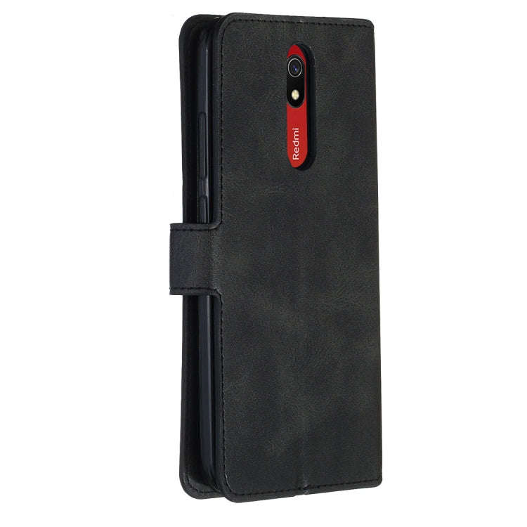 For Xiaomi Redmi 8A / Redmi 8 Classic Calf Texture Horizontal Flip PU Leather Case, with Holder &...