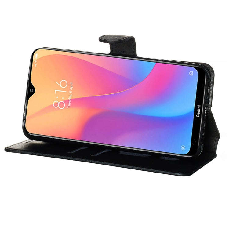 For Xiaomi Redmi 8A / Redmi 8 Classic Calf Texture Horizontal Flip PU Leather Case, with Holder &...