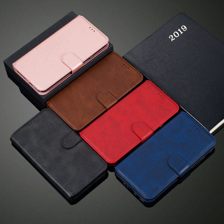For Xiaomi Redmi 8A / Redmi 8 Classic Calf Texture Horizontal Flip PU Leather Case, with Holder &...