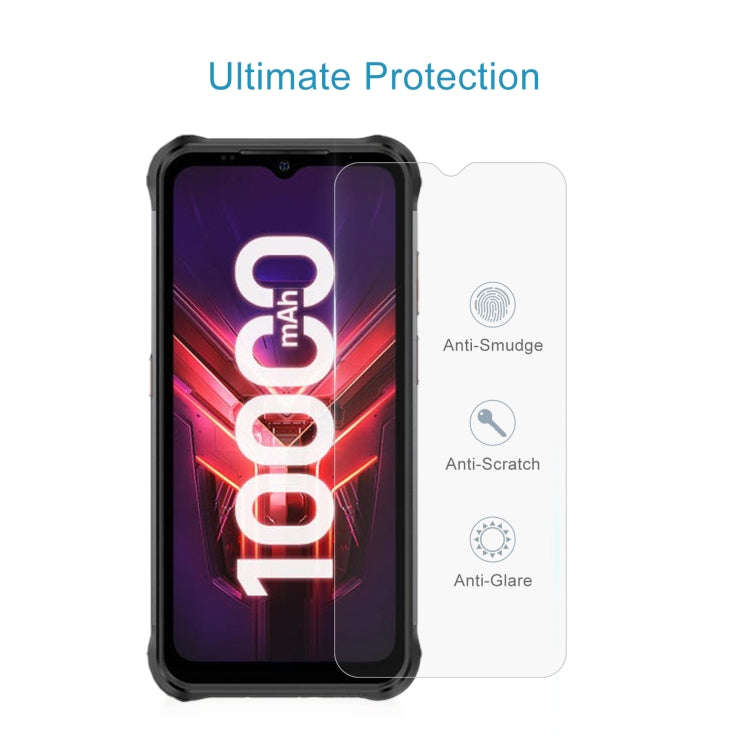 50 PCS 0.26mm 9H 2.5D Tempered Glass Film For Ulefone Power Armor 14 Pro