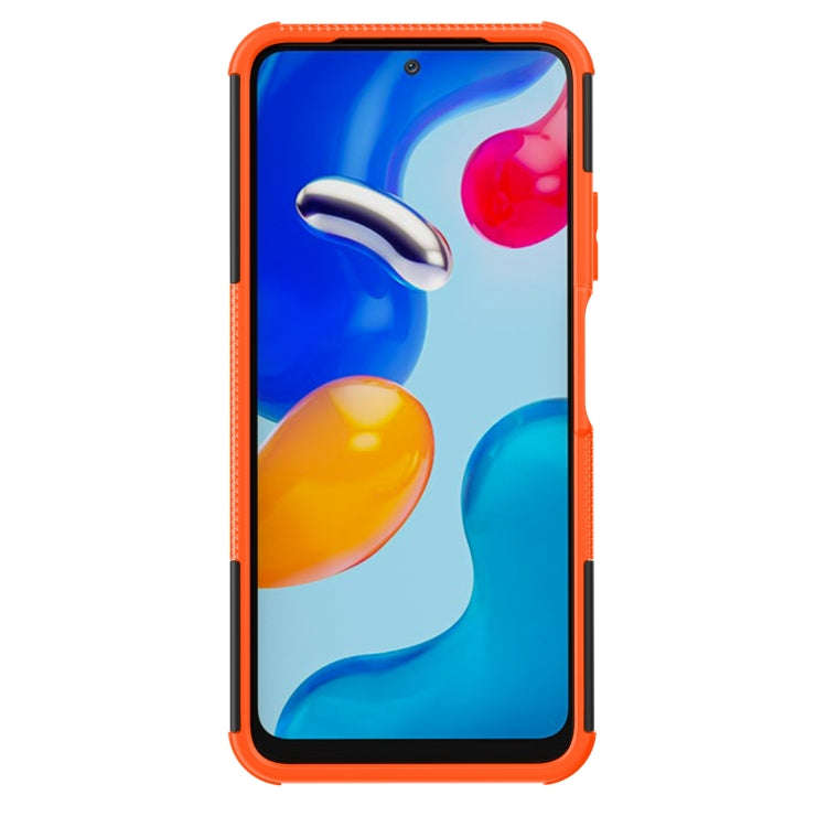 For Xiaomi Redmi Note 11S 4G International Version Tire Texture Shockproof TPU+PC Phone Case with...