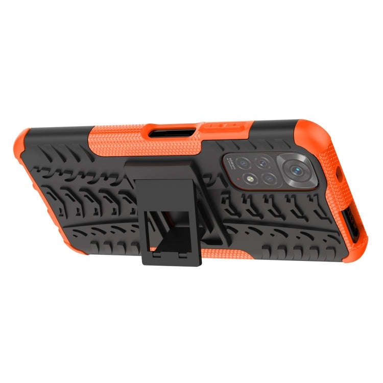 For Xiaomi Redmi Note 11S 4G International Version Tire Texture Shockproof TPU+PC Phone Case with...