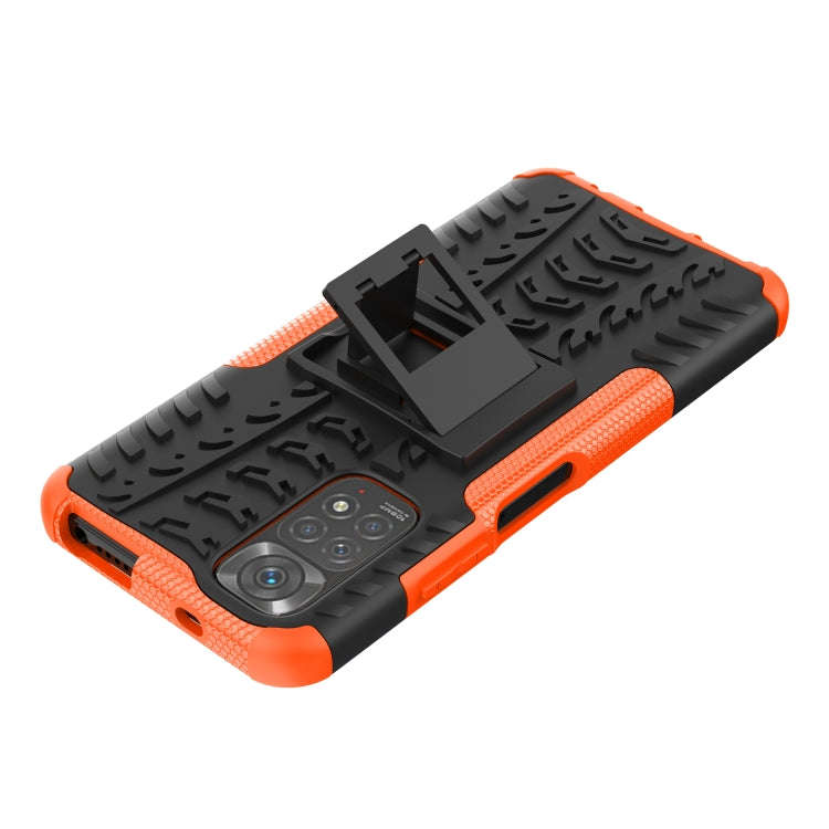 For Xiaomi Redmi Note 11S 4G International Version Tire Texture Shockproof TPU+PC Phone Case with...