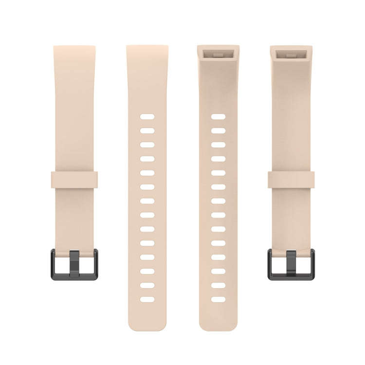 For Realme Band RMA199 Solid Color Silicone Watch Band(Light Pink)