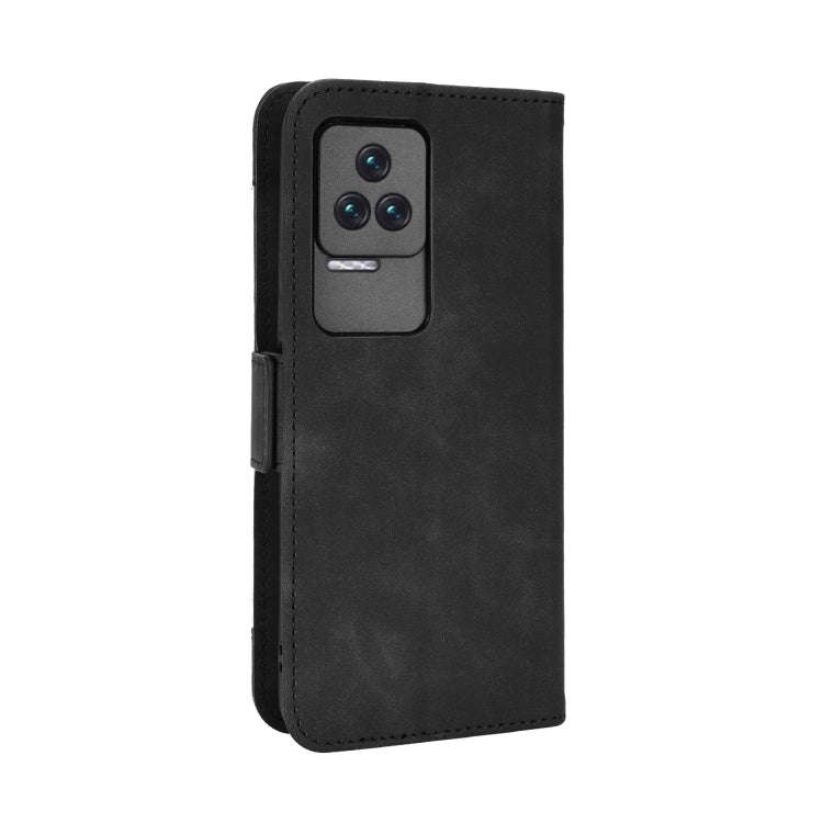 For Xiaomi Redmi K40S Skin Feel Calf Pattern Leather Phone Case(Black)