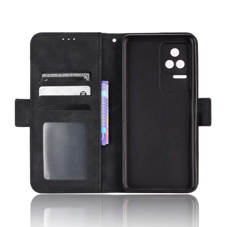 For Xiaomi Redmi K40S Skin Feel Calf Pattern Leather Phone Case(Black)
