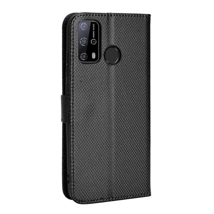 For Oukitel C23 Pro Diamond Texture Leather Phone Case(Black)