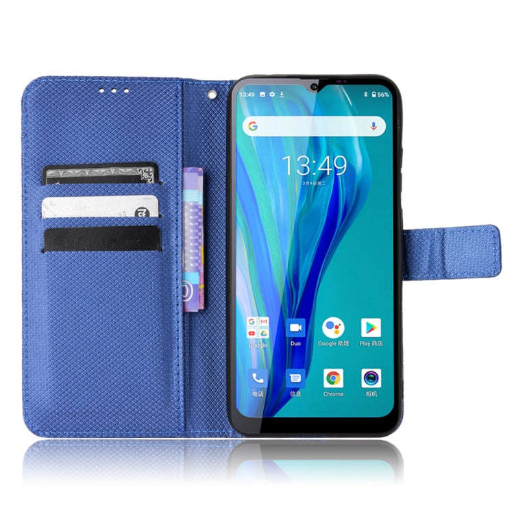 For Oukitel C23 Pro Diamond Texture Leather Phone Case(Blue)