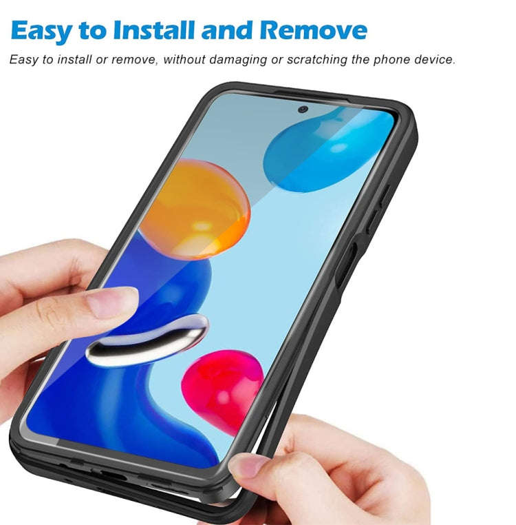 For Xiaomi Redmi Note 11 4G Global Acrylic + TPU 360 Degrees Full Coverage Shockproof Phone Case(...