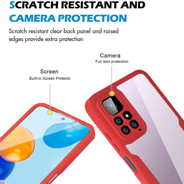 For Xiaomi Redmi Note 11 4G Global Acrylic + TPU 360 Degrees Full Coverage Shockproof Phone Case(...