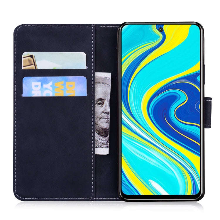 For Xiaomi Redmi Note 9S / Note 9 Pro / Note 9 Pro Max Skin Feel Pure Color Flip Leather Phone Ca...
