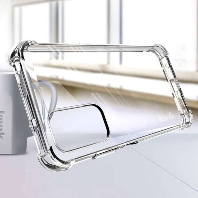 For Xiaomi Redmi Note 11 4G / Note 11S Global imak TPU Phone Case with Screen Protector(Transparent)
