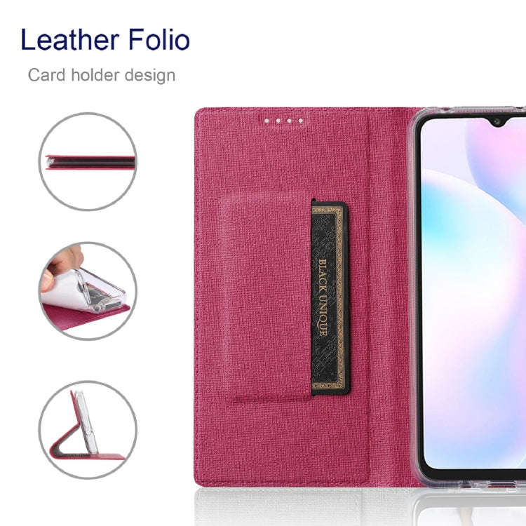 For OnePlus 10 Pro ViLi DMX Series Shockproof Magnetic Flip Leather Phone Case(Rose Red)