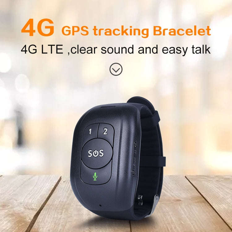 RF-V48 4G Waterproof Anti-lost GPS Positioning Smart Watch, Band B for North America, South Ameri...