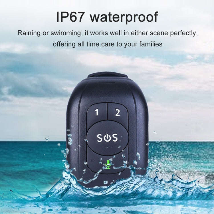 RF-V48 4G Waterproof Anti-lost GPS Positioning Smart Watch, Band B for North America, South Ameri...
