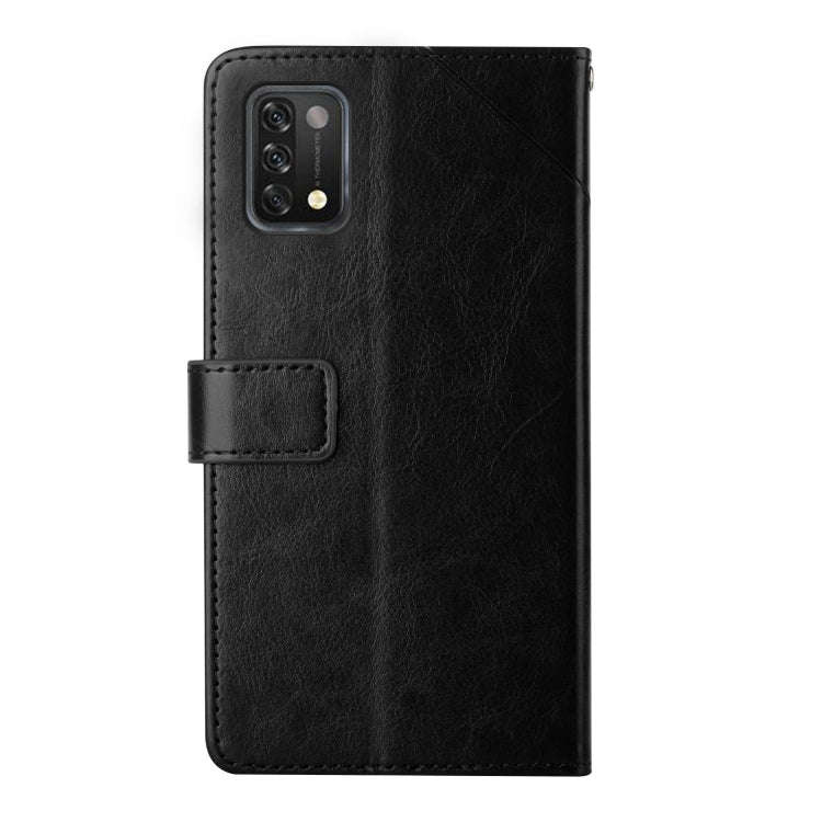 For UMIDIGI A11 Y Stitching Horizontal Flip Leather Phone Case(Black)