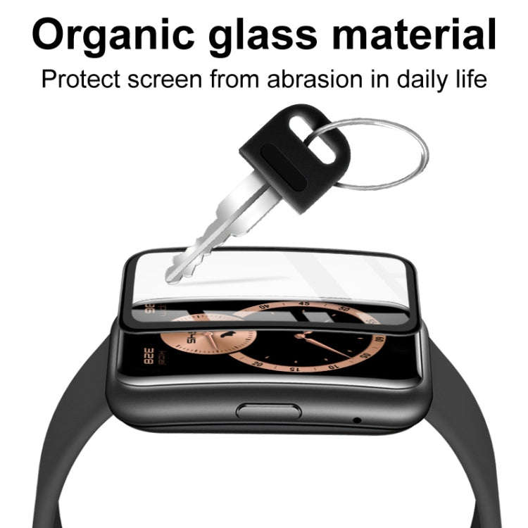 For TicWatch GTH Pro IMAK Plexiglass HD Watch Protective Film