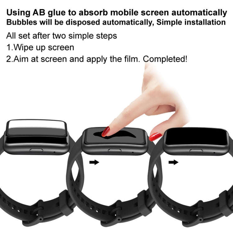 For TicWatch GTH Pro IMAK Plexiglass HD Watch Protective Film