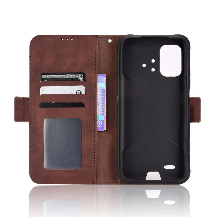 For Umidigi Bison GT2 5G / GT2 Pro 5G Skin Feel Calf Pattern Leather Phone Case(Brown)