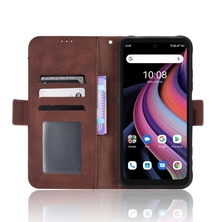 For Umidigi Bison GT2 5G / GT2 Pro 5G Skin Feel Calf Pattern Leather Phone Case(Brown)