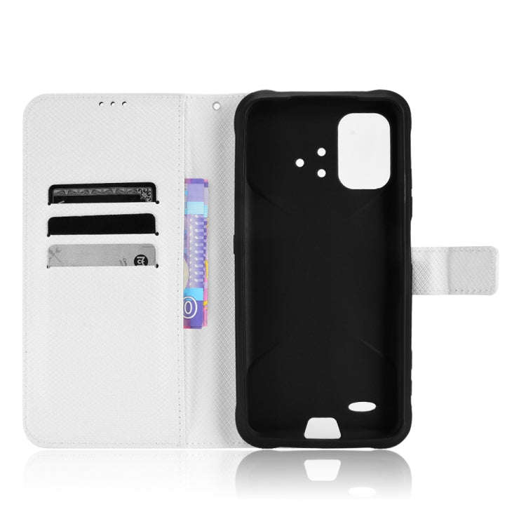 For Umidigi Bison GT2 5G / GT2 Pro 5G Diamond Texture Leather Phone Case(White)