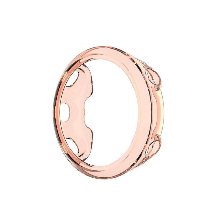 For Garmin Forerunner 45S TPU Protective Shell(Transparent Orange)