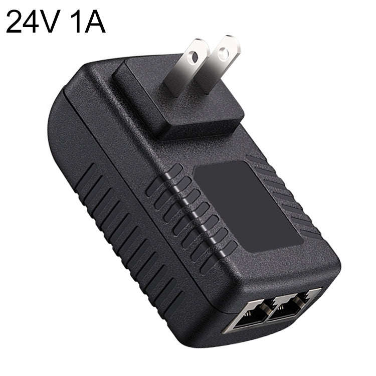 24V 1A Router AP Wireless POE / LAD Power Adapter, US Plug