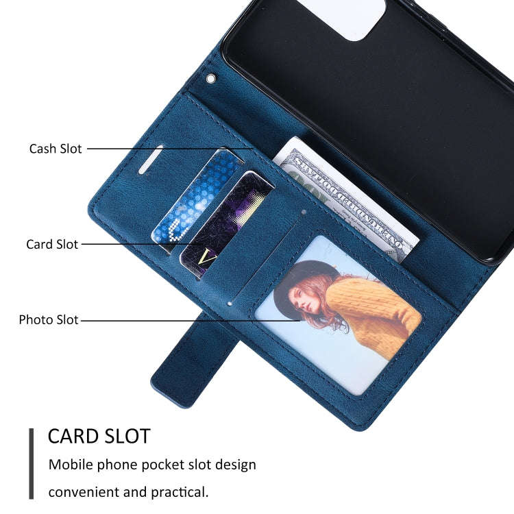 For Xiaomi Redmi Note 11 Pro Skin Feel Splicing Leather Phone Case(Blue)