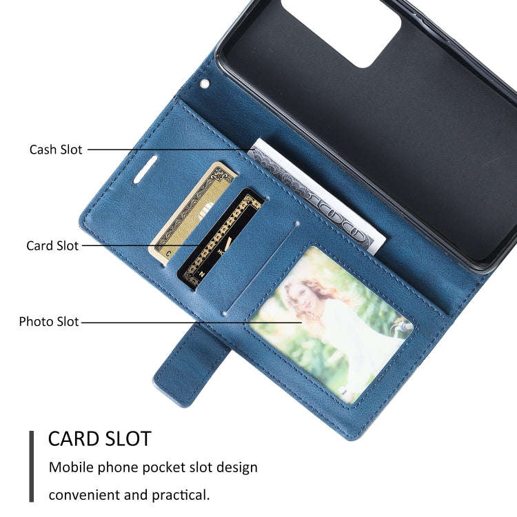 For Xiaomi Redmi K40S Skin Feel Splicing Leather Phone Case(Blue)