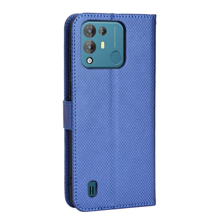For Blackview A55 Pro Diamond Texture Leather Phone Case(Blue)