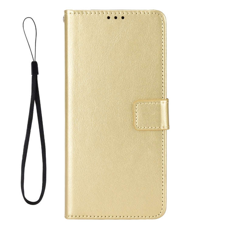 For Blackview A55 Pro Retro Crazy Horse Texture Leather Phone Case(Gold)