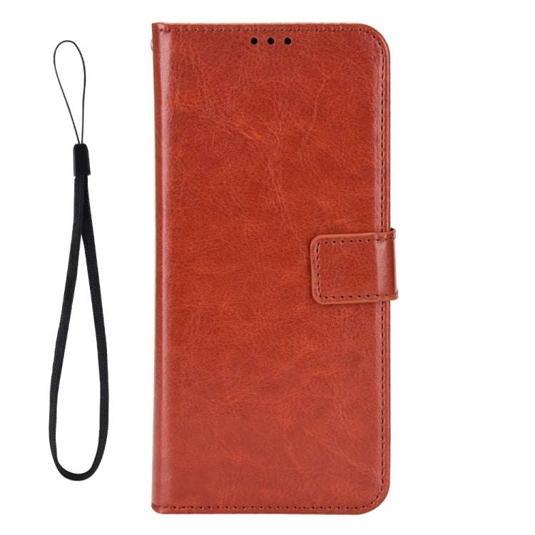 For Blackview A55 Pro Retro Crazy Horse Texture Leather Phone Case(Brown)