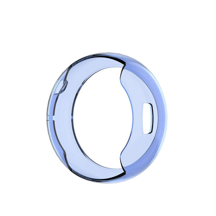 For Amazfit 2 TPU Watch Case(Clear Blue)