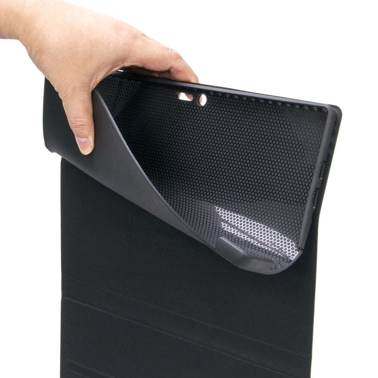 SF128-A Tree Texture Touchpad Bluetooth Keyboard Leather Tablet Case For Microsoft Surface Pro 8(...