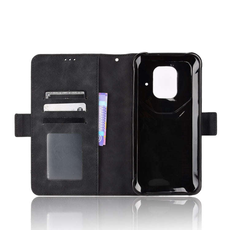 For Ulefone Power Armor 14 / 14 Pro Skin Feel Calf Texture Card Slots Leather Phone Case(Black)