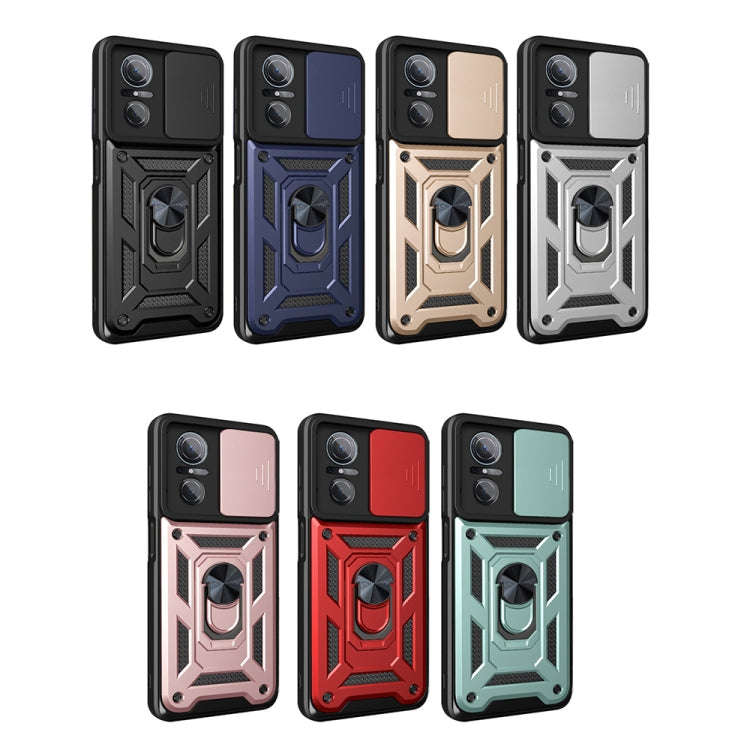 For Huawei nova 9 SE Sliding Camera Cover TPU + PC Phone Case(Black)