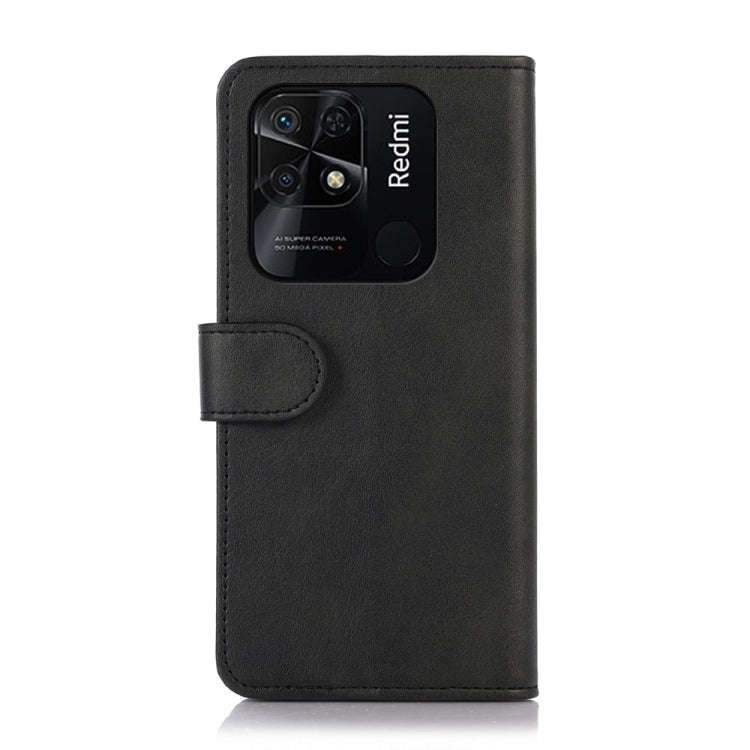 For Xiaomi Redmi 10C Cow Texture Leather Phone Case(Black)
