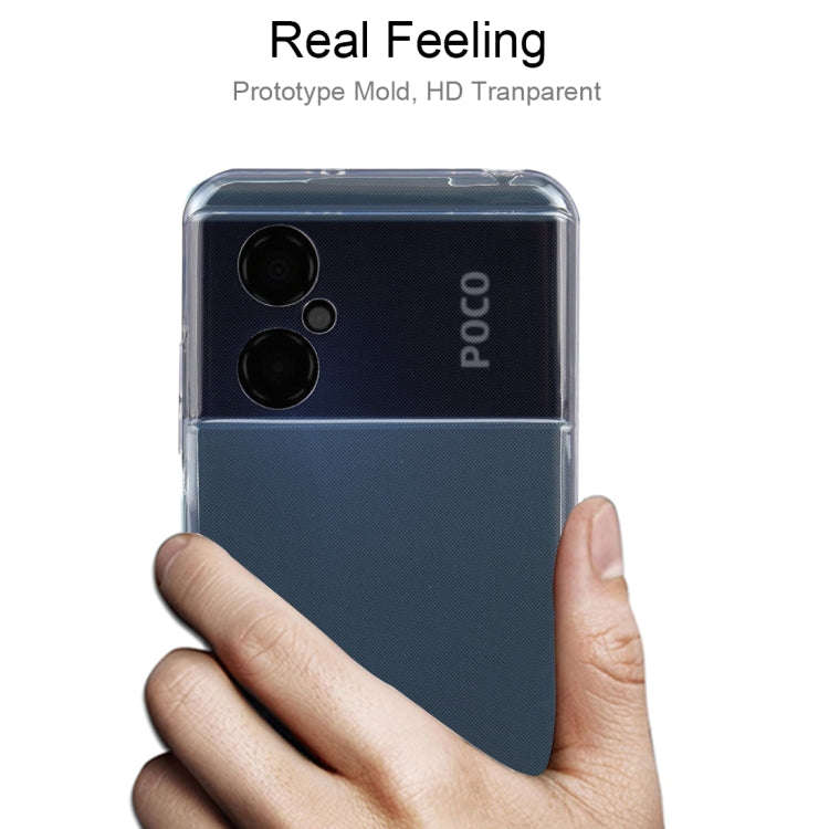 For Xiaomi Redmi Note 11T Pro 0.75mm Ultra-thin Transparent TPU Phone Case