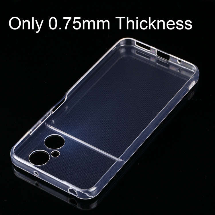 For Xiaomi Redmi Note 11T Pro 0.75mm Ultra-thin Transparent TPU Phone Case
