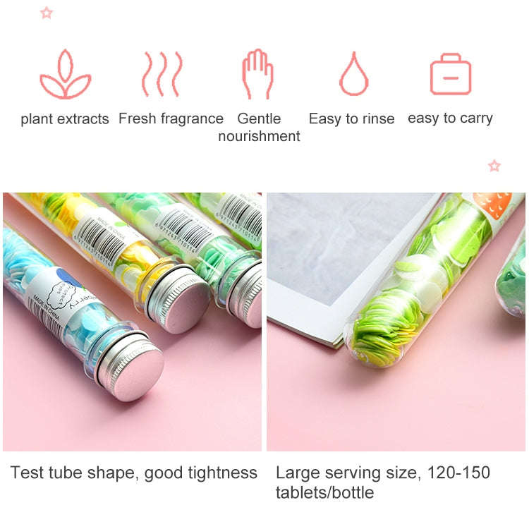 10pcs Disposable Portable Travel Tube Shape Boxed Confetti Soap Mini Soap Plate(Constellation Ser...