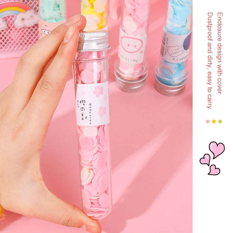 10pcs Disposable Portable Travel Tube Shape Boxed Confetti Soap Mini Soap Plate(Constellation Ser...