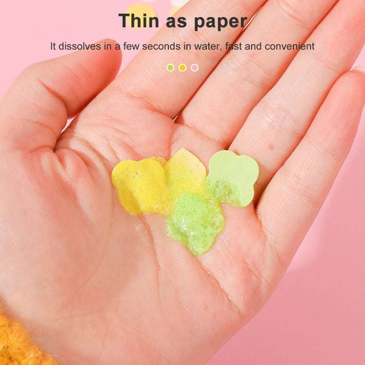 10pcs Disposable Portable Travel Tube Shape Boxed Confetti Soap Mini Soap Plate(Constellation Ser...