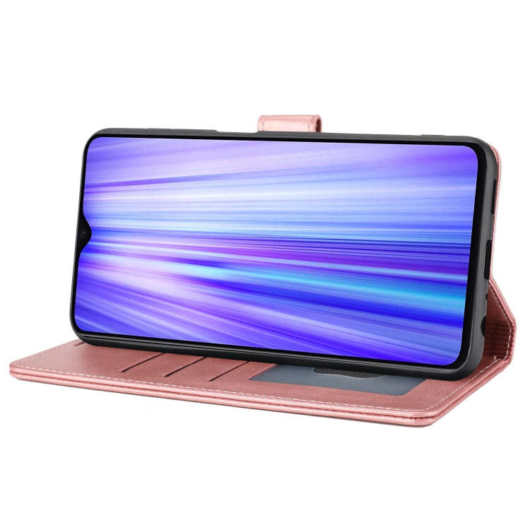 For Xiaomi Redmi 9 Classic Wallet Flip Leather Phone Case(Pink)