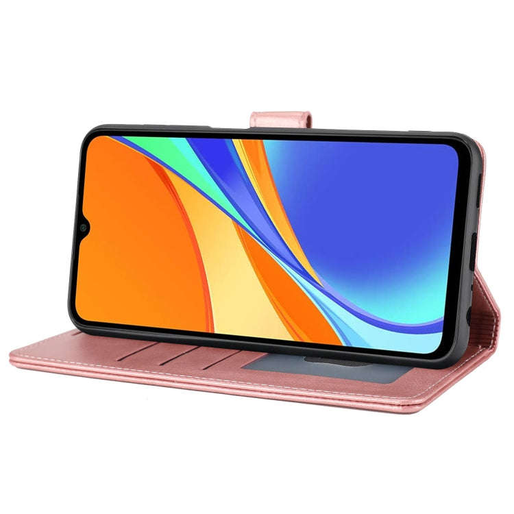 For Xiaomi Redmi 10A Classic Wallet Flip Leather Phone Case(Pink)