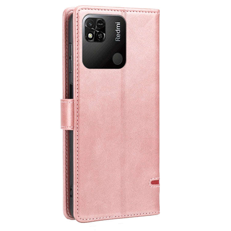 For Xiaomi Redmi 10C Classic Wallet Flip Leather Phone Case(Pink)