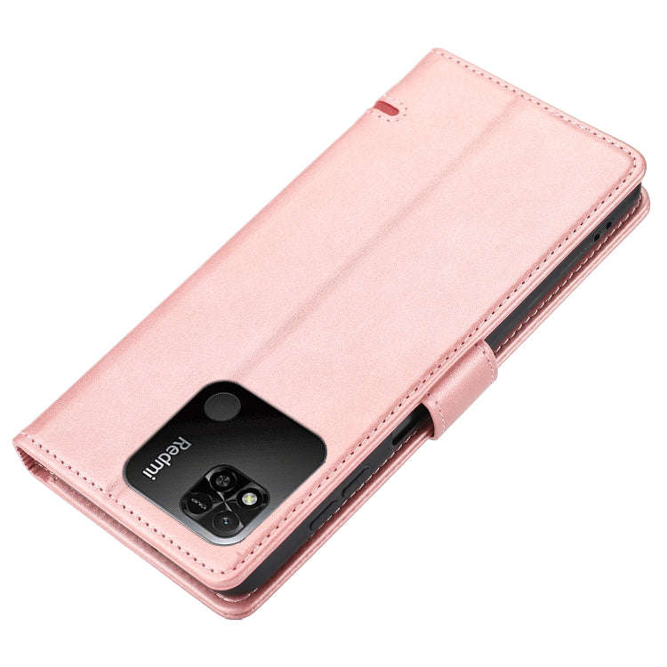 For Xiaomi Redmi 10C Classic Wallet Flip Leather Phone Case(Pink)